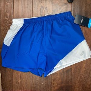 ASICS men’s medium athletic shorts. NWT.